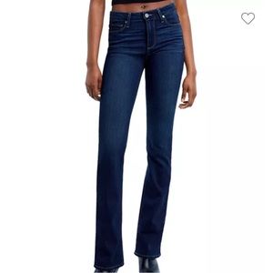 Paige Manhattan High Rise Bootcut Jeans